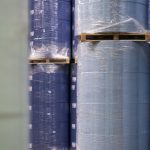 Blue Napkin Tissue Paper Rolls