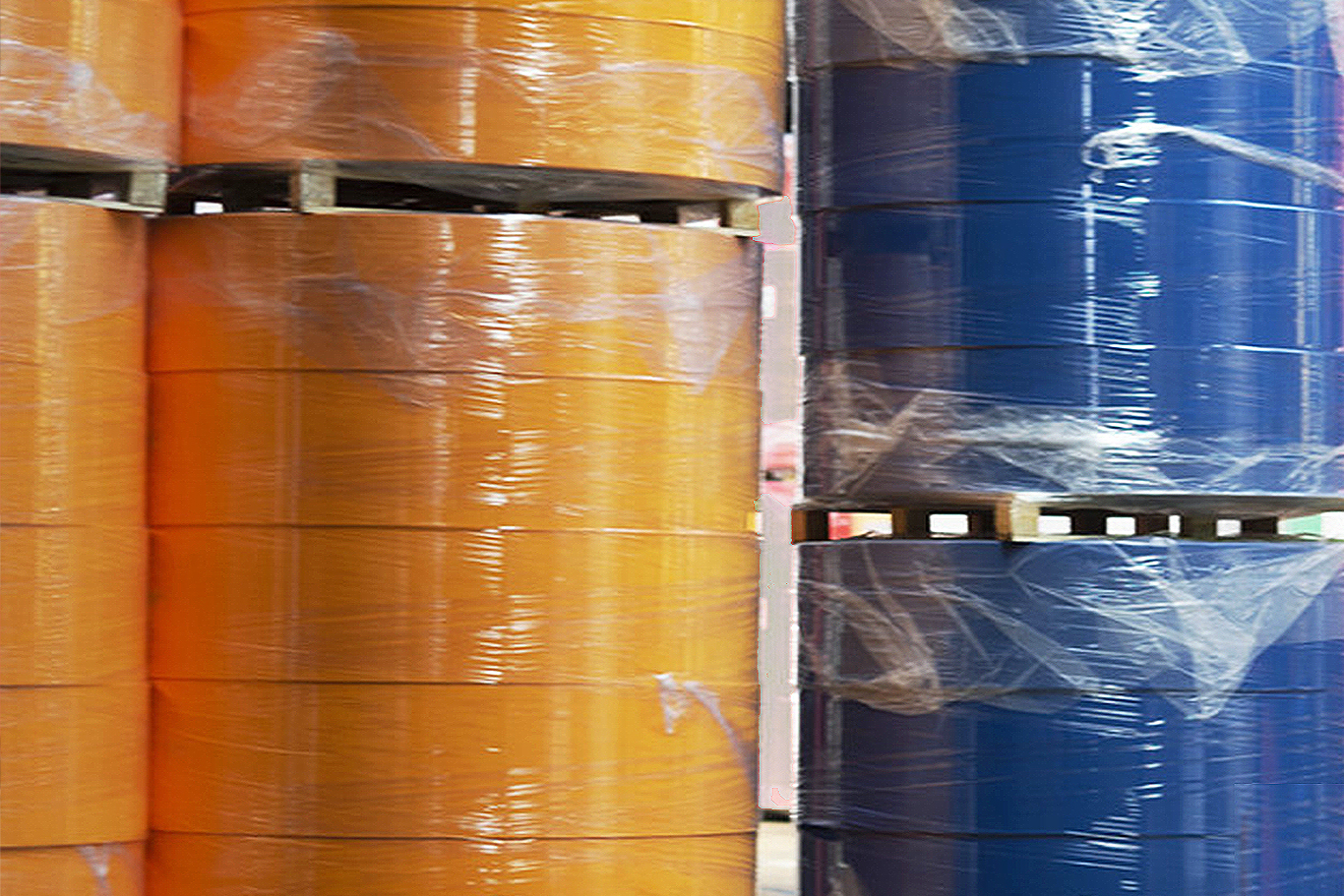 Deep color tisuue reels